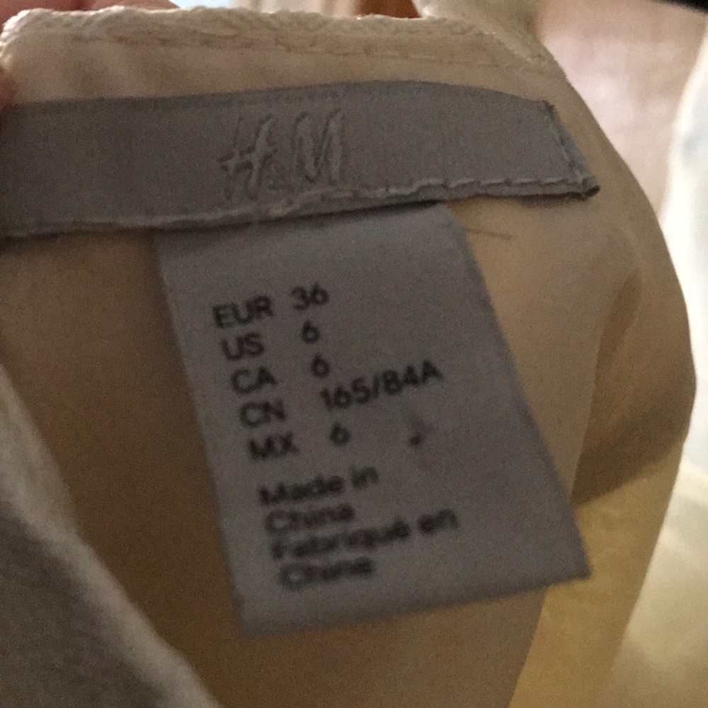 H&M Body Con White Dress - Picture 3 of 3